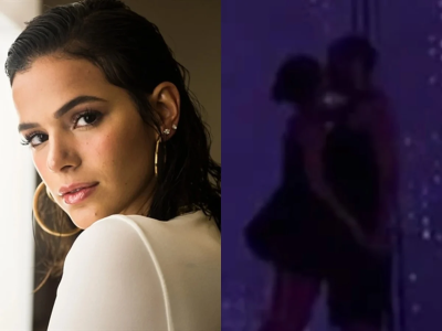 João Guilherme assume Bruna Marquezine com beijão cinematográfico em aniversário