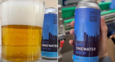Você beberia? Empresa lança cerveja feita com água reciclada de chuveiros, pias e máquinas de lavar