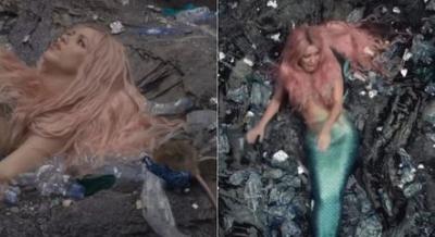 Shakira levou um susto e tanto na gravação do clipe de Copa Vacía, música em parceria com Manuel Turizo. No vídeo, a cantora está vestida de sereia e fica deitada em cima de lixo cenográfico em uma das cenas. A equipe também gravou um rato naquele ce