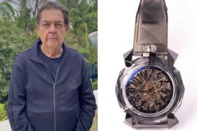 Faustão leiloará relógios de luxos com lance inicial de R$ 12 mil