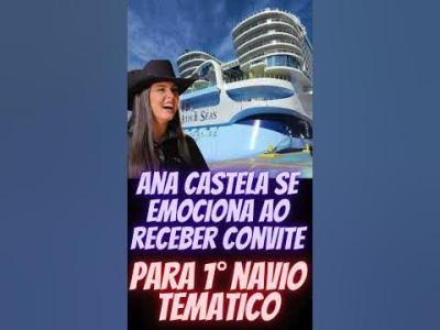 Ana Castela anuncia primeiro navio temático 