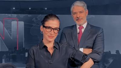 Globo reforça a segurança de William Bonner e Renata Vasconcellos  