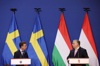 Hungria aprova entrada da Suécia na Otan