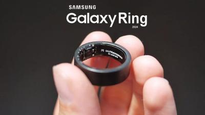 Samsung revela primeira imagem do Galaxy Ring